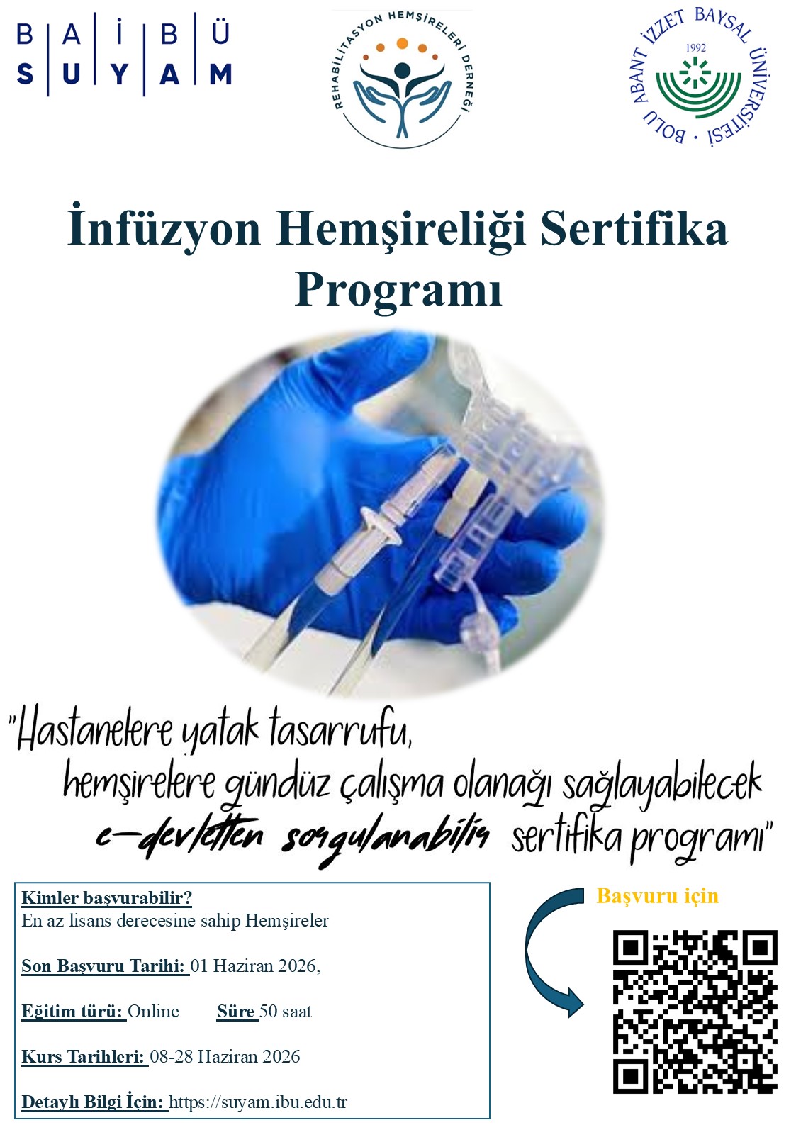 İnfüzyon Hemşireliği Kursu